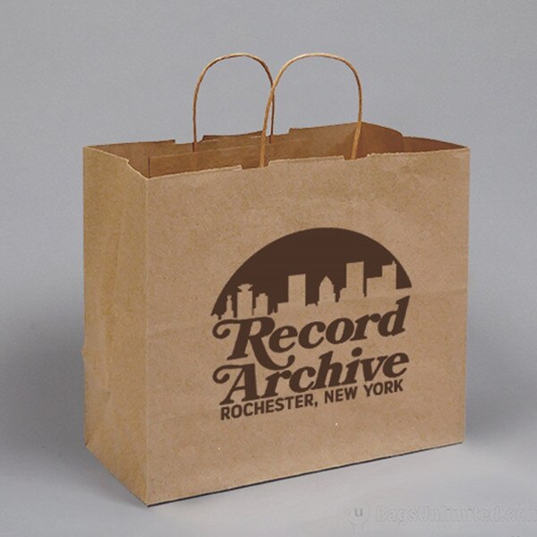 Natural Kraft Paper Custom PRINTED